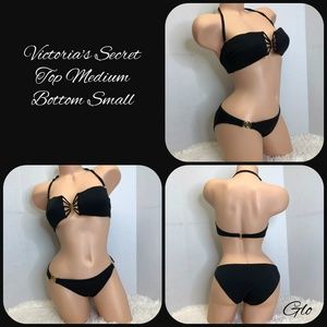 Victoria's Secret Black Bikini Swim Set